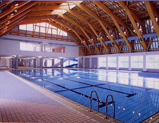 中山町民プール 水がきれいです。